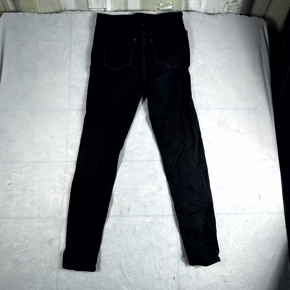 Wild Fable Jeans Womens 4 Black Denim Stretch Skinny Leg 5 Pockets Distressed